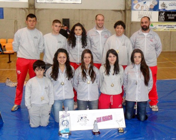 Campionato galego escolar e junior Baiona. Febreiro 2011.